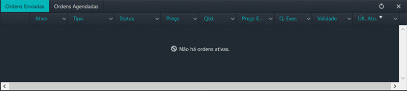 homebroker - Cesta de Ordens